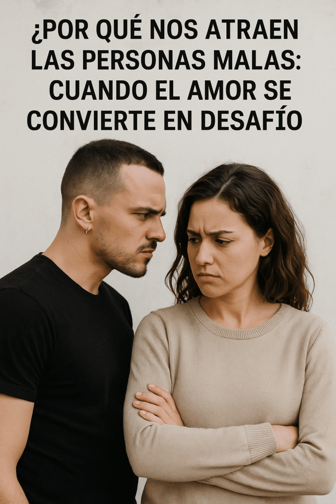 Por qué nos atraen las personas “malas”: cuando el amor se convierte en desafío
