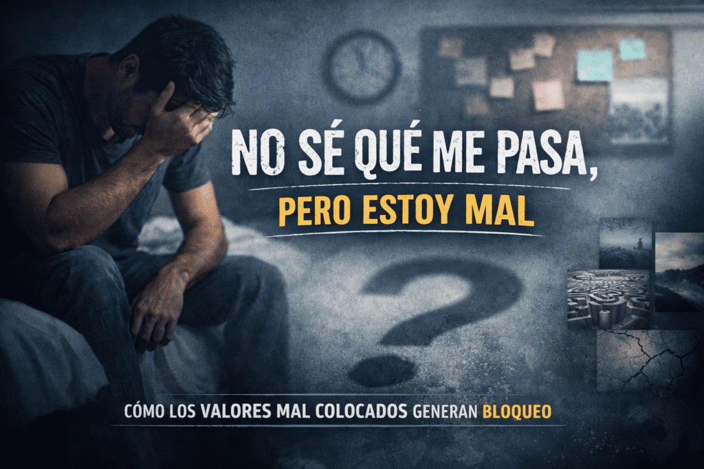 No sé qué me pasa, pero estoy mal